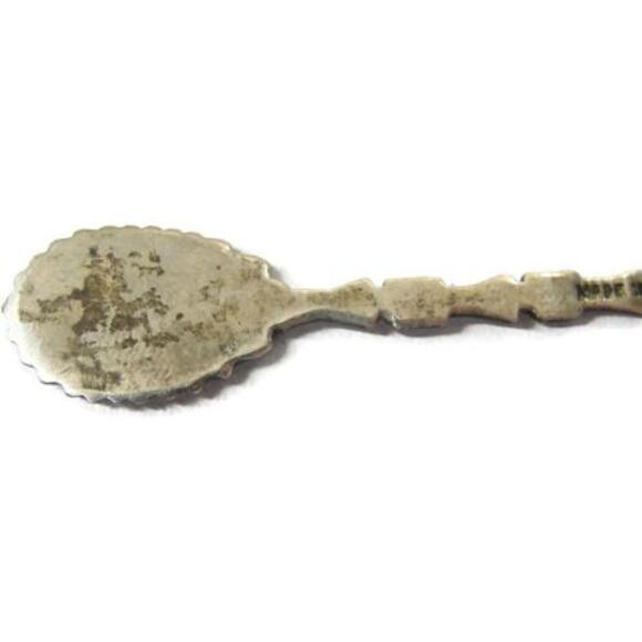 Vintage BM Co. Souvenir Spoon 925 Sterling Silver Canada Indian Head - Picture 7 of 14